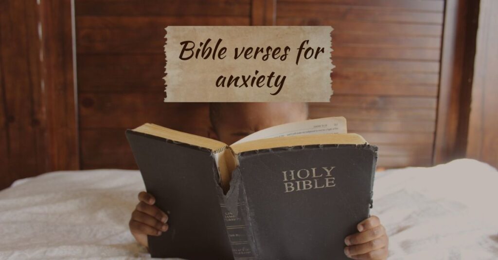 Bible Verses for Anxiety